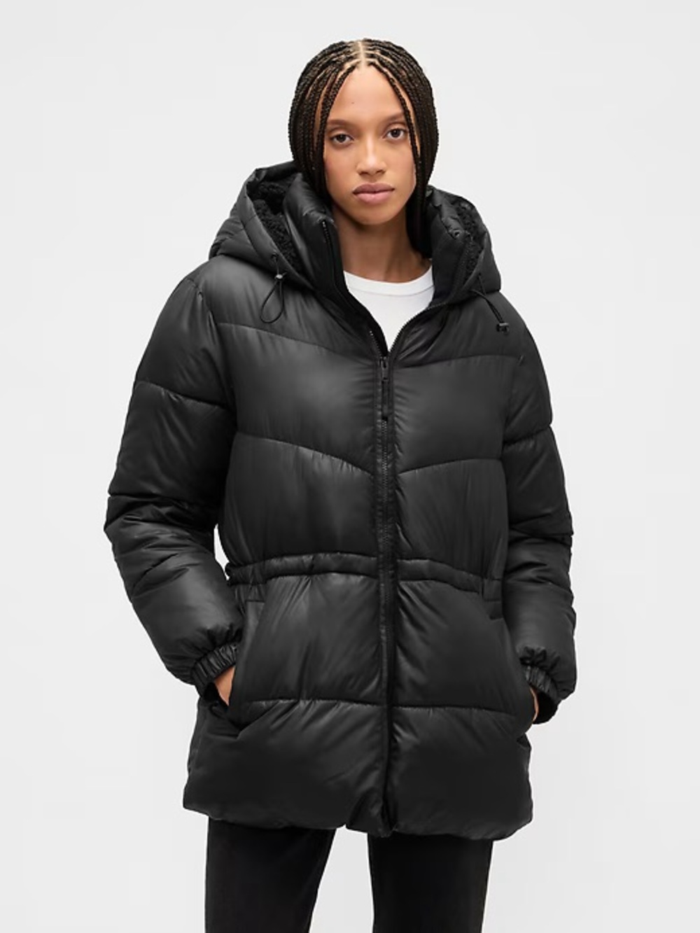 GAP Black Puffer Jacket